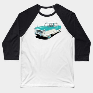 Austin Metropolitan in two tone turquoise and white Baseball T-Shirt